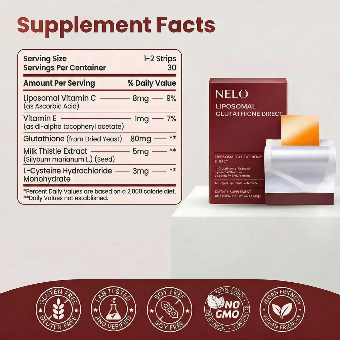 Liposomal Glutathione Strips