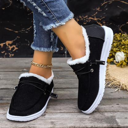 Fluffy Slip-on Shoes