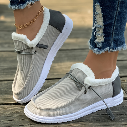 Fluffy Slip-on Shoes