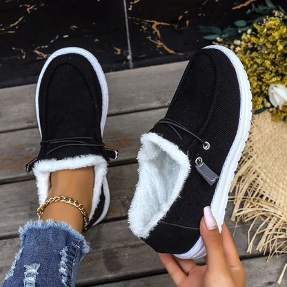 Fluffy Slip-on Shoes