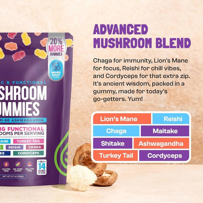 Premium Mushroom Gummies