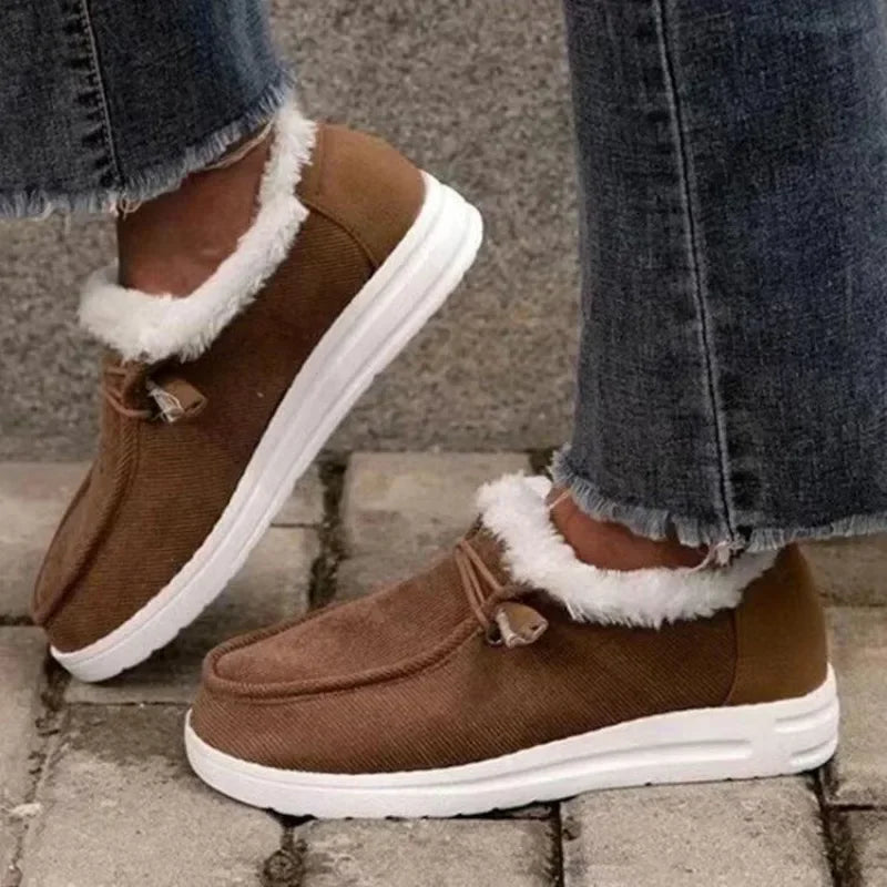 Fluffy Slip-on Shoes