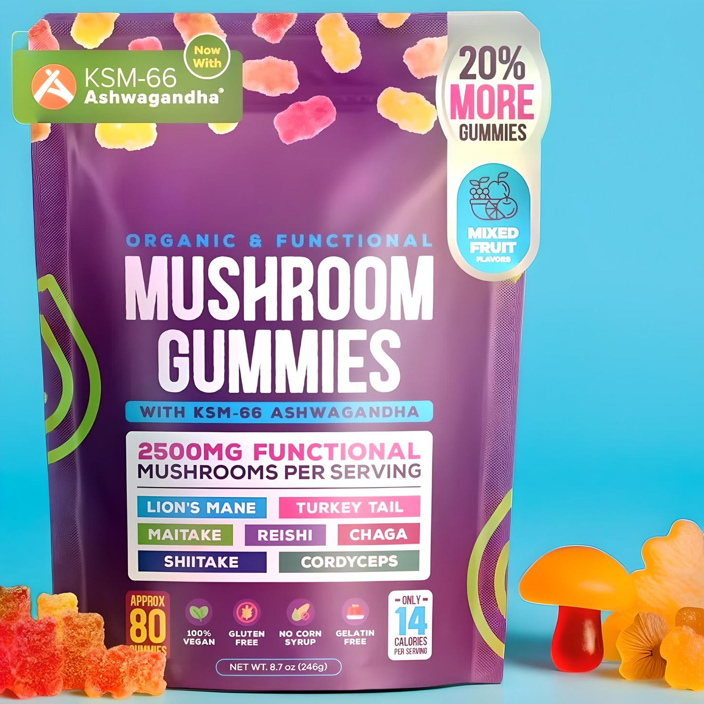 Premium Mushroom Gummies